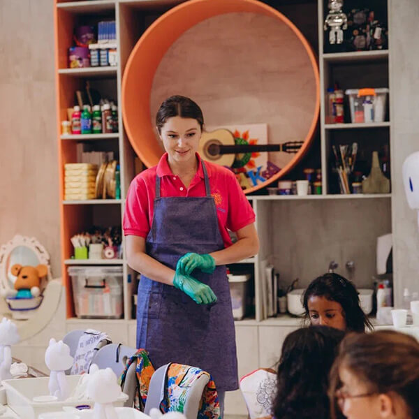 Kids painting party Dubai - birthday celebration